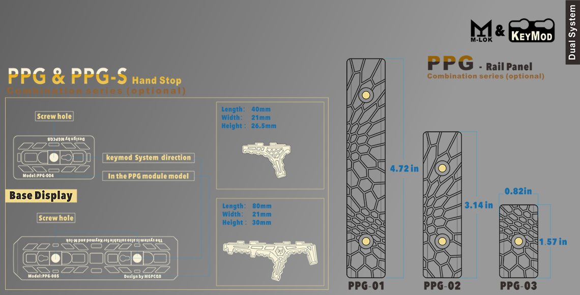 PPG-Hand stop & Rail Panel