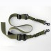 【MGPCQB Model Mall】Tactical Rifle Carry Spring Buckle  two Point  Sling Fixation Airsoft Gun Shooting