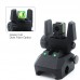 MGPCQB  toy model with Green and Red Full Dots Polymer Fiber Optics Iron Sights Front and Rear Sights