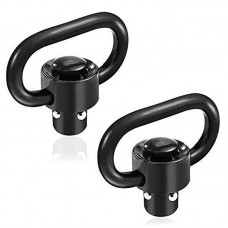 【MGPCQB Model Mall】1 PCS Heavy Duty Push Button Quick Detach QD Sling Swivel Mount Adapters Hunting Accessories