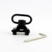 【MGPCQB Model Mall】Quick Release Detach Push Button Sling Swivel QD Sling+ Mount Base for 20-21mm Picatinny Rai