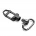 【MGPCQB Model MallQuick Release Detach Push Button Sling Swivel QD Sling+ Mount Base for 20mm Picatinny Rai