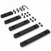 MGPCQB Toy shooting game Accessories-5 Pieces MLOK Picatinny Rail Slots