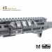 【MGPCQB Model Mall】 45 degree side rail to m-lok base metal material